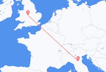 Flyg från Birmingham, England till Bologna, Italien