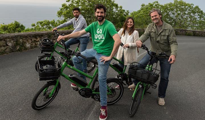 Elektrische fietstocht met kleine groepen in San Sebastián