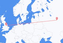 Fly fra Nizjnij Novgorod til Doncaster