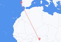 Flyreiser fra Abuja, til Lisboa