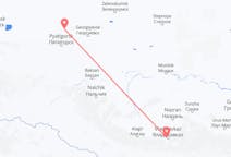 Vols depuis la ville de Vladikavkaz vers la ville de Mineralnye Vody