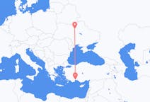 Flyreiser fra Kiev, Ukraina til Antalya, Tyrkia