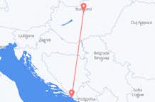 Flyg från Dubrovnik till Budapest