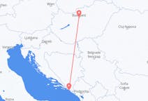 Flyreiser fra Dubrovnik, Kroatia til Budapest, Ungarn