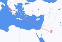 Vluchten van Al Jawf (regio), Saoedi-Arabië naar Zakynthos-eiland, Griekenland