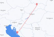 Flights from Poprad to Zadar