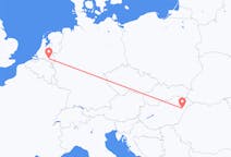 Flights from Debrecen in Hungary to Eindhoven in the Netherlands