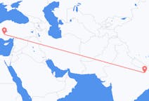 Vluchten van Patna, India naar Konya, Turkije