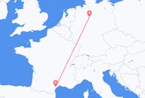 Flights from Béziers, France to Hanover, Germany