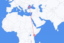 Flyreiser fra Mombasa, Kenya til Zonguldak, Tyrkia