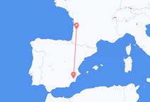 Flyrejser fra Murcia, Spanien til Bordeaux, Frankrig