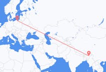 Flights from Jorhat, India to Gdańsk, Poland