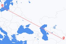 Fly fra Termez til Ronneby