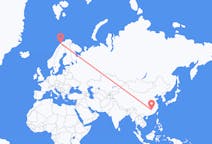 Flights from Ji an, China to Tromsø, Norway