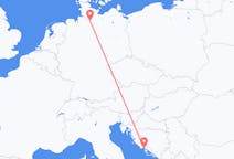 Flights from Split in Croatia to Hamburg in Germany