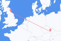 Flyreiser fra Durham, England til Brno, Tsjekkia