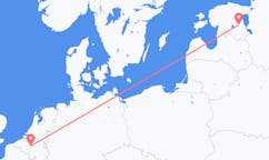 Flyg från Tartu till Bryssel