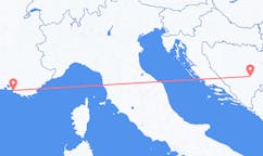 Flyg från Sarajevo, Bosnien och Hercegovina till Marseille, Frankrike
