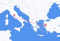 Flights from İzmir in Turkey to Rome in Italy