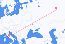 Fly fra Izjevsk til Rom