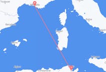 Flyreiser fra Tunis, Tunisia til Marseille, Frankrike