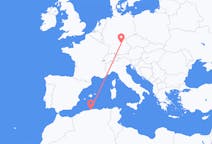 Flights from Algiers to Nuremberg