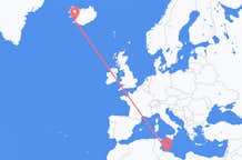Рейсы из Триполи, Ливия в Рейкьявик, Исландия