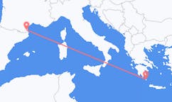 Flights from Perpignan, France to Kythira, Greece