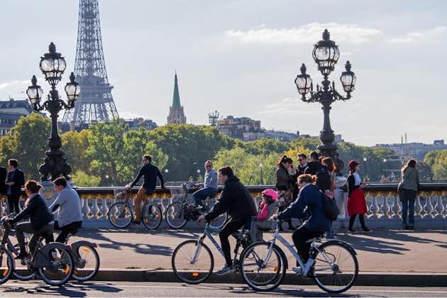 骑自行车游览巴黎奇观（白天）