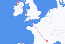 Flights from Nîmes, France to Donegal, Ireland