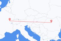 Flyrejser fra Dole, Frankrig til Targu Mures, Rumænien