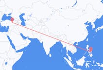 出发地 菲律宾独鲁万目的地 土耳其埃尔津詹的航班