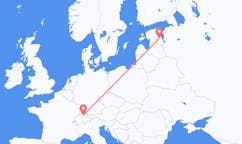 Flyrejser fra Tartu til Zürich