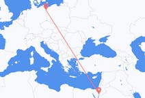 Flyreiser fra Eilat, Israel til Szczecin, Polen