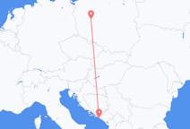 Flights from Poznań in Poland to Dubrovnik in Croatia