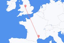 Voli from Birmingham, Inghilterra to Montpellier, Francia