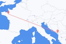 Flyg från Rennes till Podgorica
