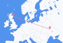 Flyreiser fra Aberdeen, Skottland til Kiev, Ukraina