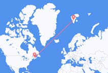 Flyreiser fra Moncton, Canada til Svalbard, Svalbard og Jan Mayen