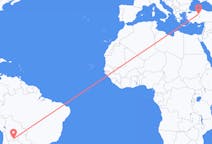 Flights from Tarija, Bolivia to Ankara, Turkey