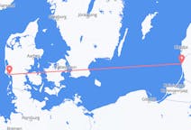 Flights from Palanga, Lithuania to Esbjerg, Denmark