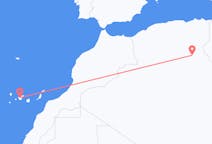 Flights from Touggourt, Algeria to Tenerife, Spain
