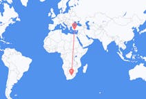 Flyrejser fra Bloemfontein, Sydafrika til Antalya, Tyrkiet