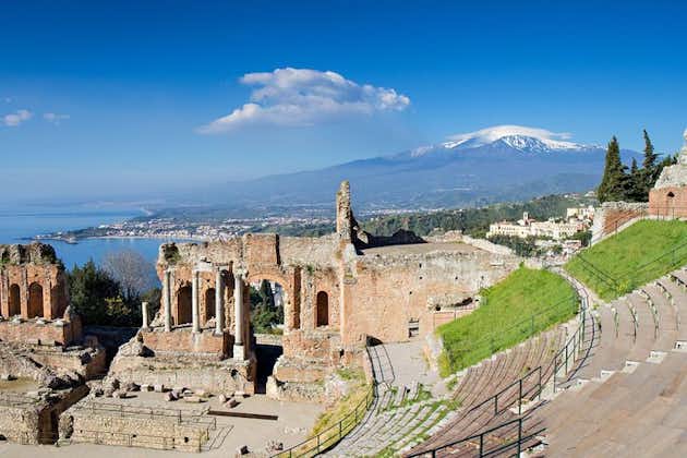 Etna og Taormina-tur - hentetid 08:30 fra hotellet ditt