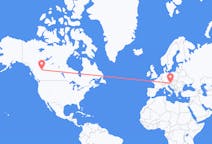 Flights from Dawson Creek, Canada to Graz, Austria