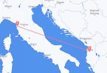 Flyreiser fra Pisa, til Tirana