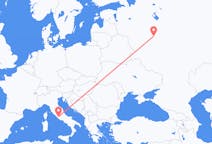 Flyrejser fra Moskva, Rusland til Rom, Italien
