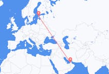 Flights from Dubai, United Arab Emirates to Kardla, Estonia
