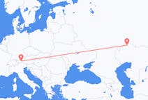Рейсы из Уральск, Казахстан в Инсбрук, Австрия