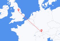 Flights from Thal, Switzerland to Doncaster, the United Kingdom